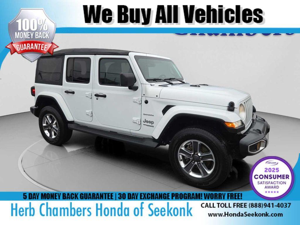 used 2022 Jeep Wrangler Unlimited car, priced at $28,968