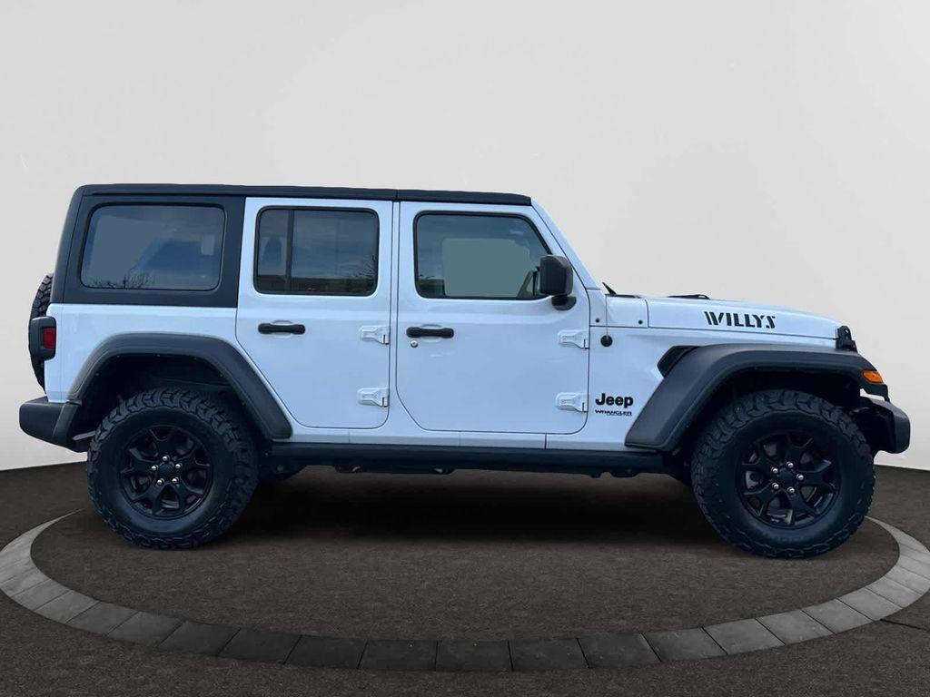 used 2022 Jeep Wrangler Unlimited car, priced at $27,968