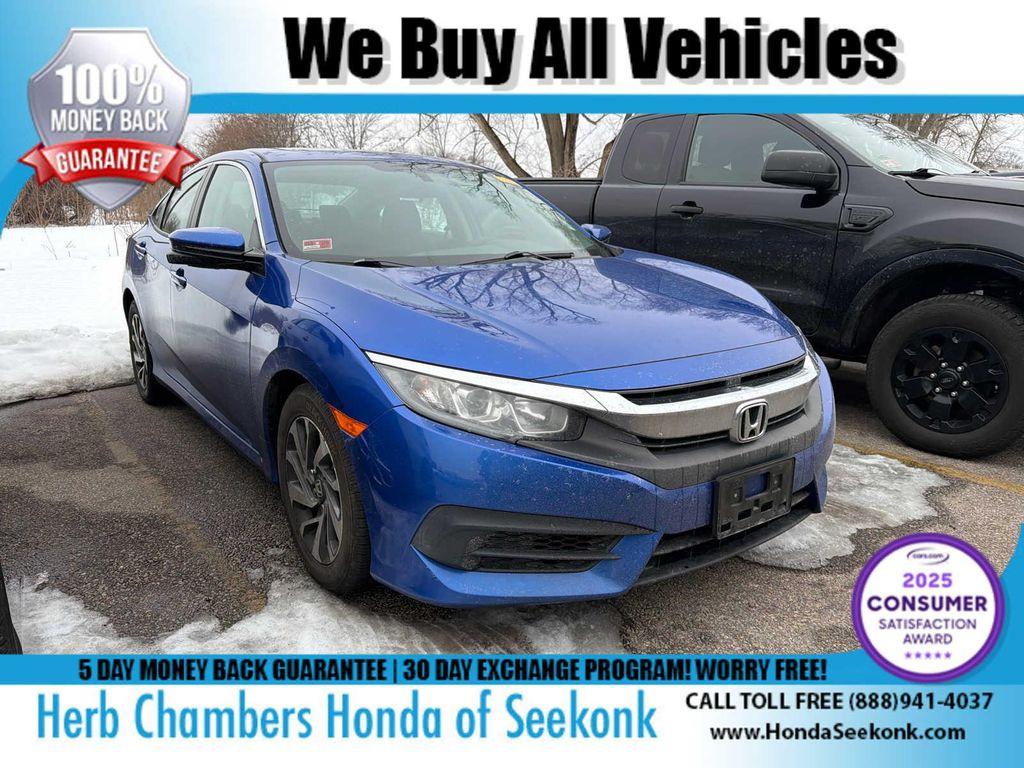 used 2016 Honda Civic car, priced at $12,288