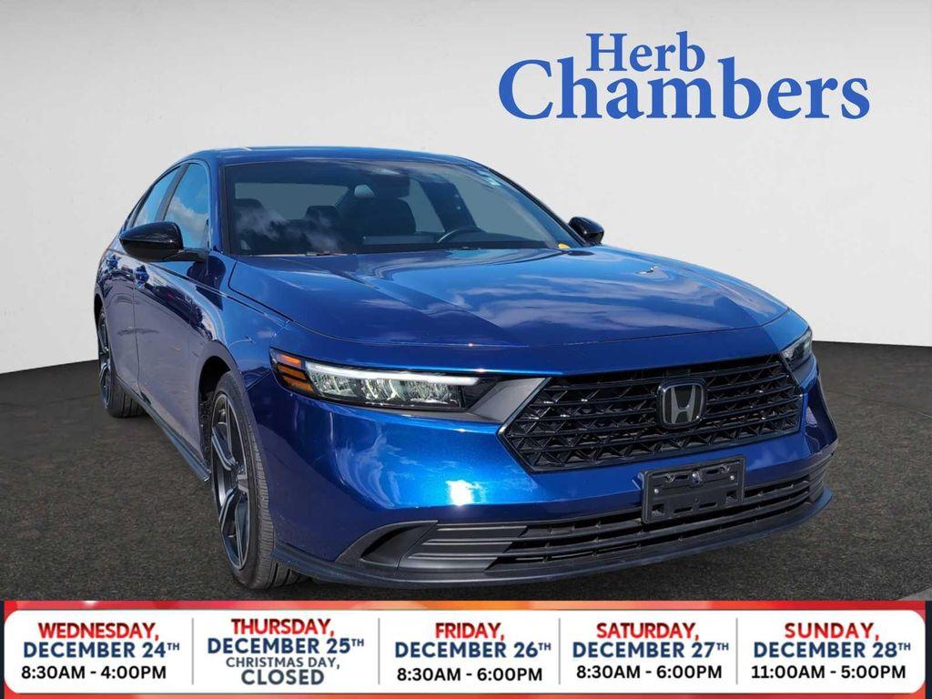 used 2024 Honda Accord Hybrid car, priced at $26,388