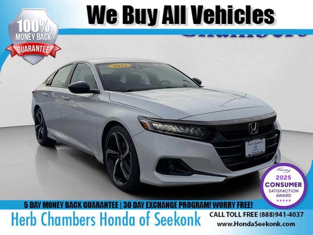 used 2022 Honda Accord car, priced at $22,488