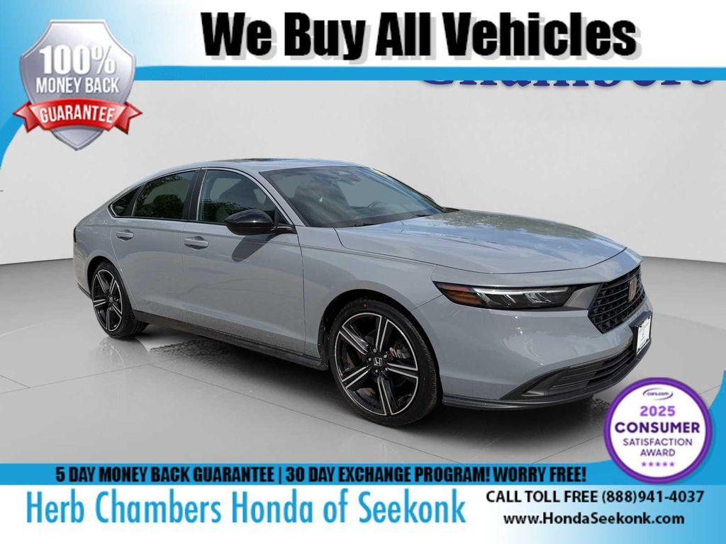 used 2023 Honda Accord Hybrid car, priced at $28,387