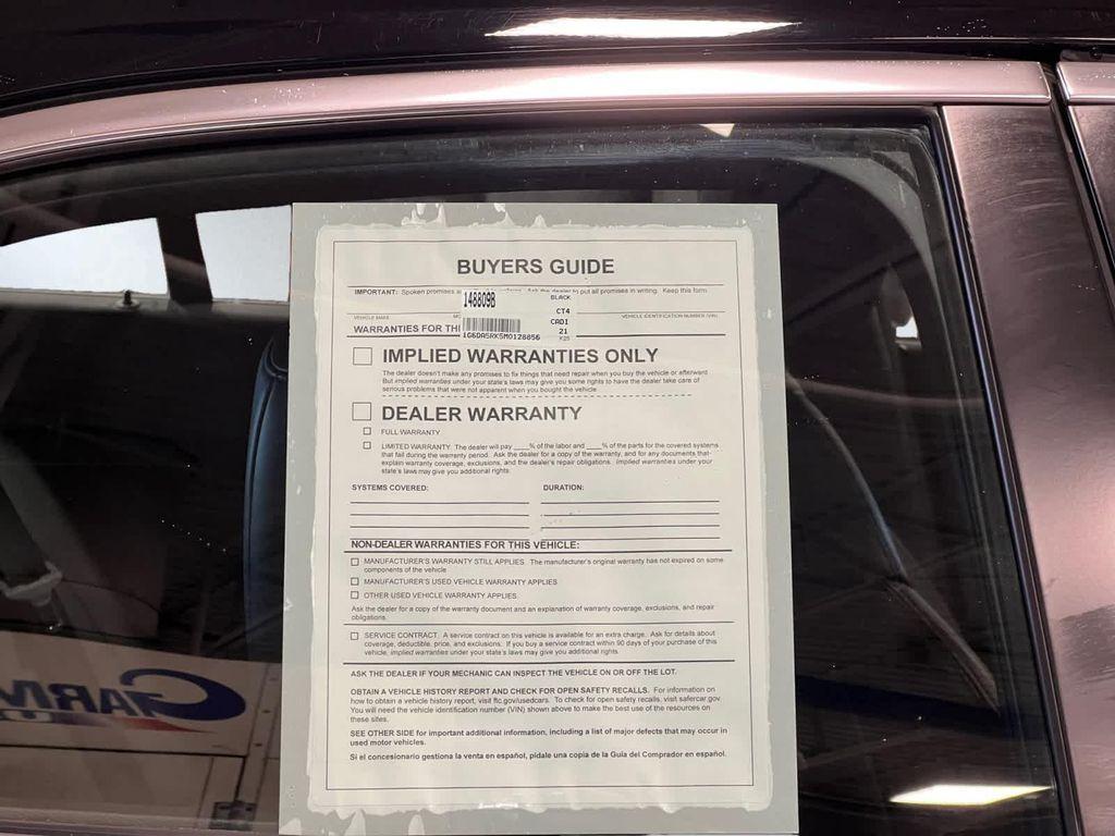 used 2021 Cadillac CT4 car, priced at $23,788