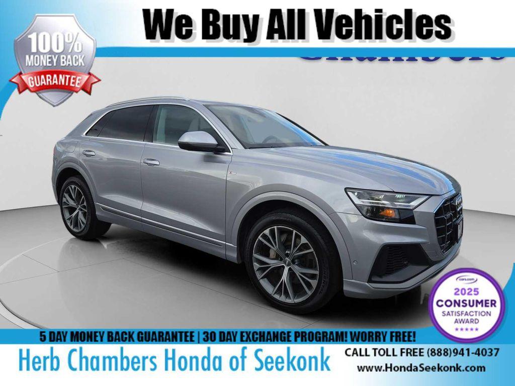 used 2020 Audi Q8 car, priced at $26,468