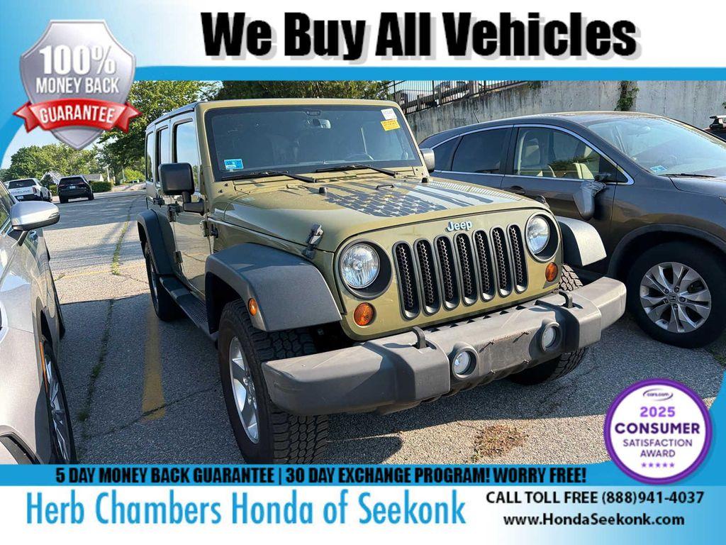 used 2013 Jeep Wrangler Unlimited car, priced at $13,467
