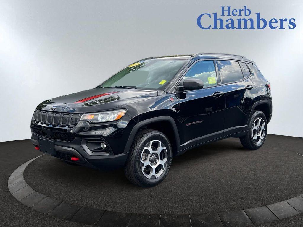 used 2022 Jeep Compass car, priced at $20,488