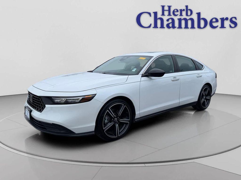 used 2023 Honda Accord Hybrid car, priced at $25,887
