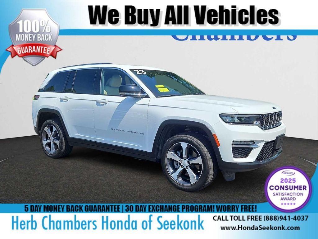 used 2023 Jeep Grand Cherokee 4xe car, priced at $26,968
