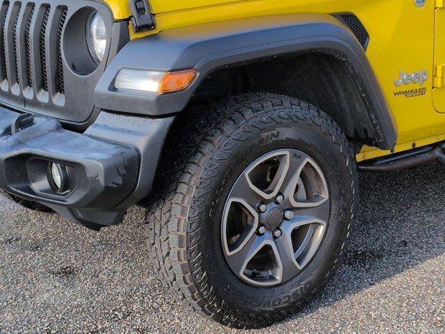 used 2021 Jeep Wrangler car, priced at $22,677