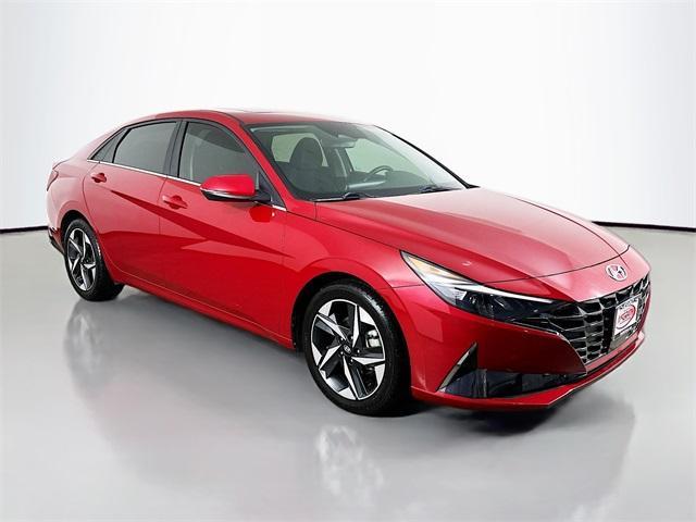 used 2021 Hyundai Elantra car, priced at $16,100