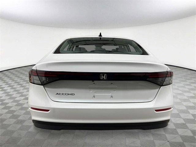 new 2025 Honda Accord car, priced at $30,750