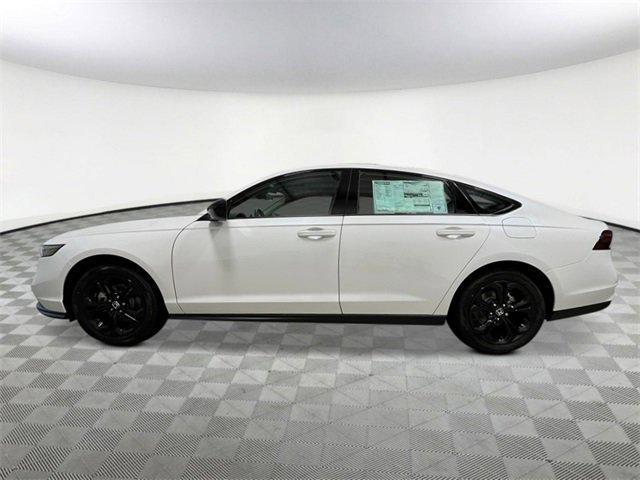 new 2025 Honda Accord car, priced at $30,750