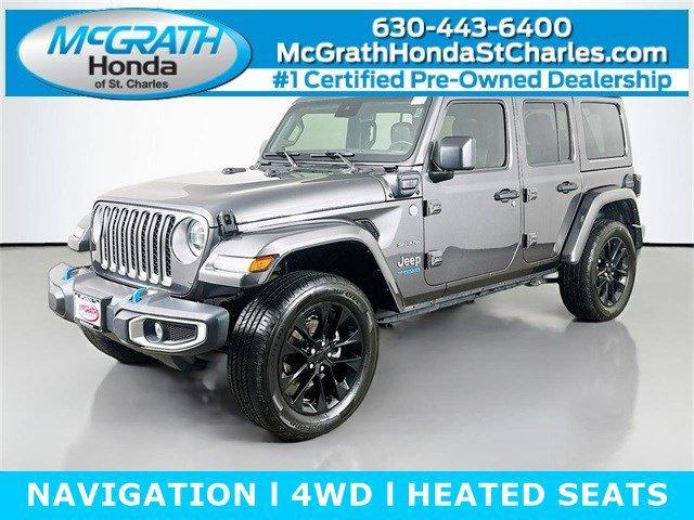 used 2022 Jeep Wrangler Unlimited 4xe car, priced at $24,895
