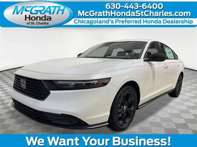 new 2025 Honda Accord car, priced at $30,750