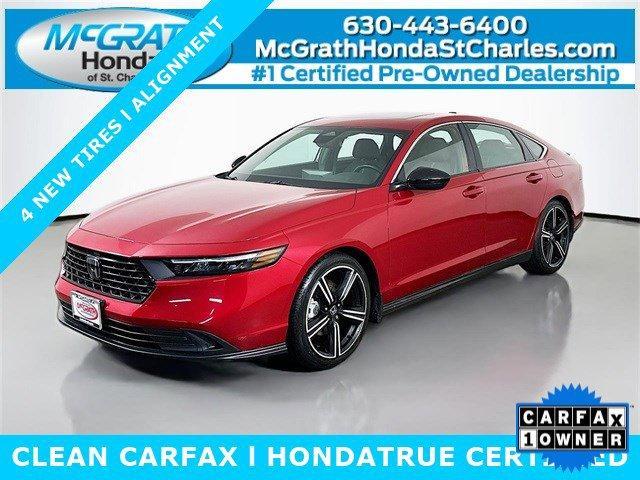 used 2024 Honda Accord Hybrid car, priced at $22,595