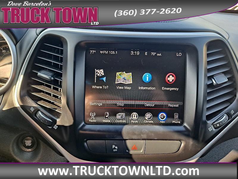 used 2018 Jeep Cherokee car, priced at $15,885