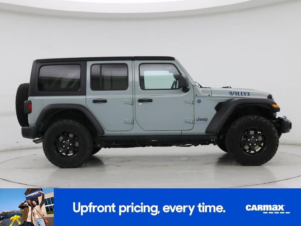 used 2024 Jeep Wrangler 4xe car, priced at $35,998