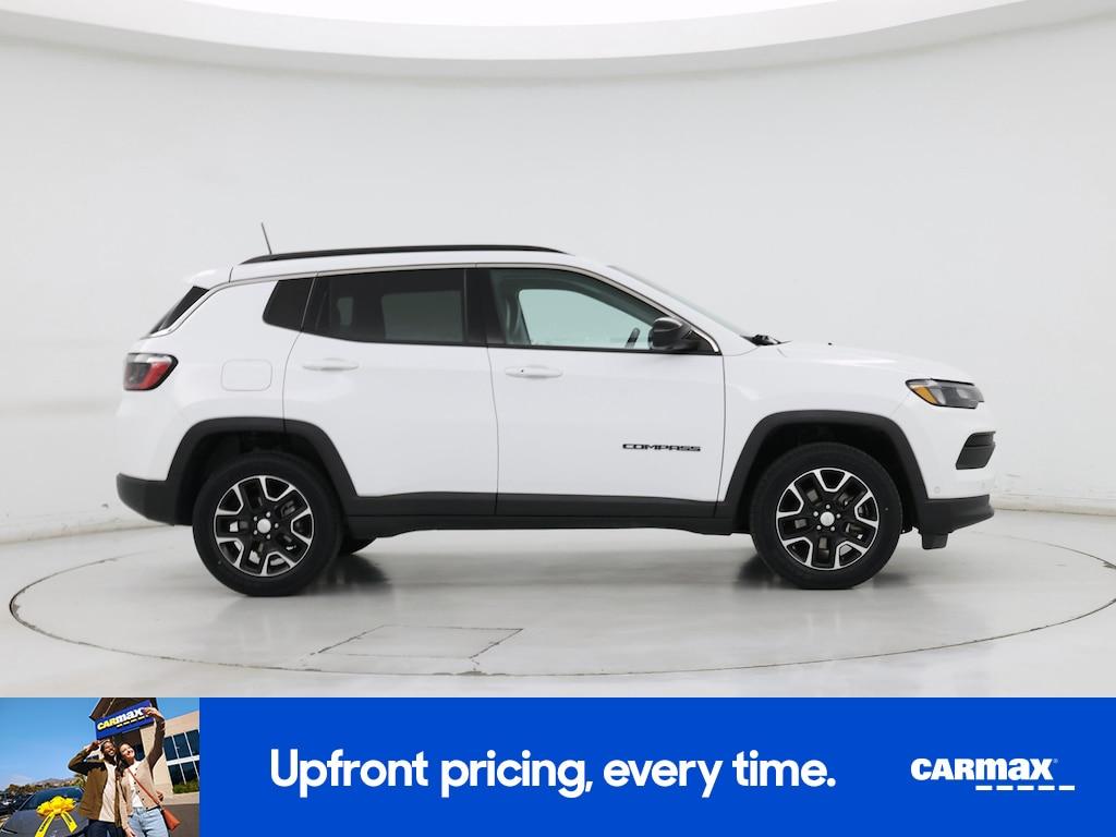 used 2022 Jeep Compass car, priced at $20,998
