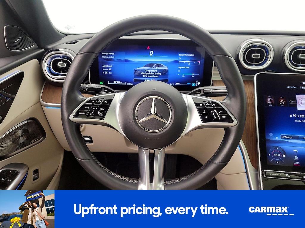 used 2023 Mercedes-Benz C-Class car, priced at $31,998