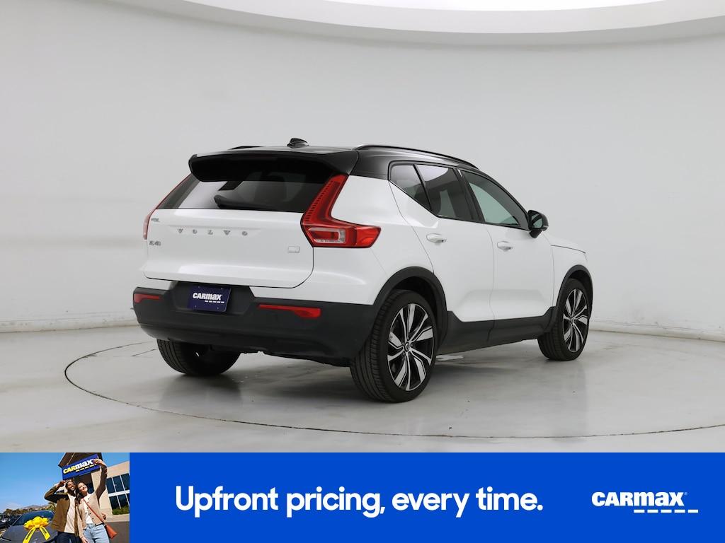 used 2021 Volvo XC40 Recharge Pure Electric car, priced at $25,998