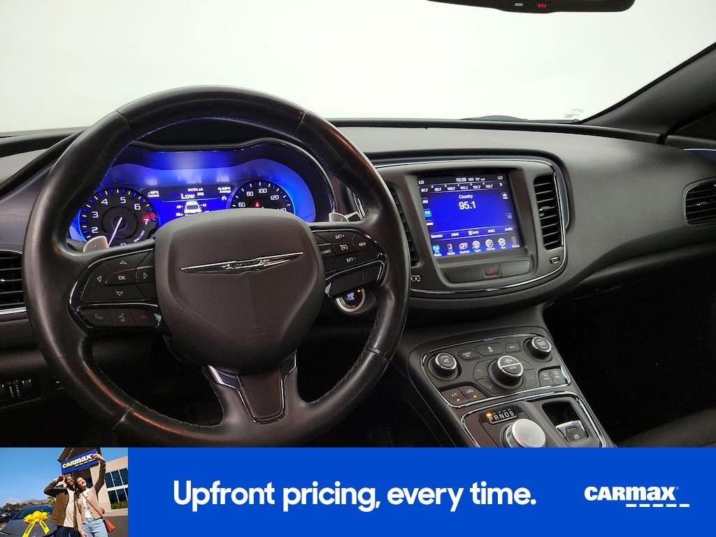 used 2015 Chrysler 200 car, priced at $12,998