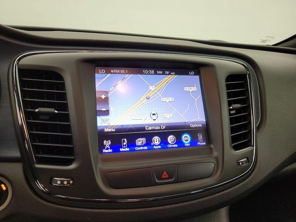 used 2015 Chrysler 200 car, priced at $12,998