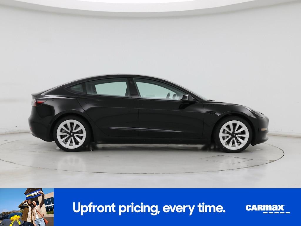 used 2022 Tesla Model 3 car, priced at $29,998