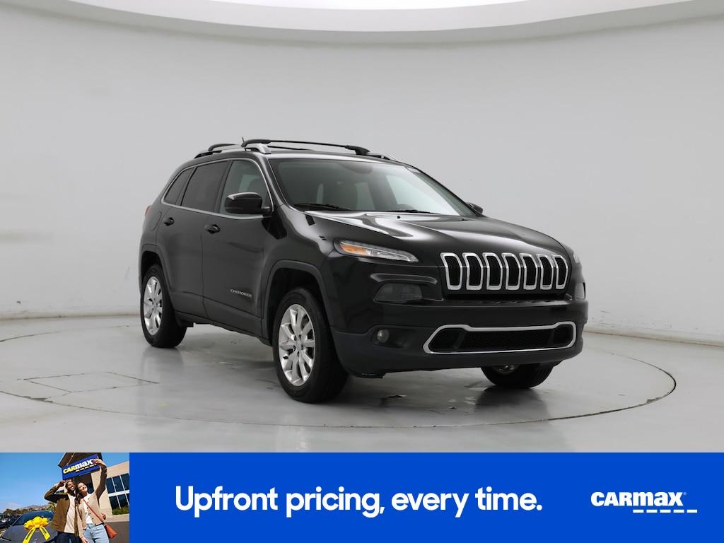used 2015 Jeep Cherokee car, priced at $13,998