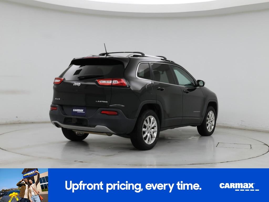 used 2015 Jeep Cherokee car, priced at $13,998