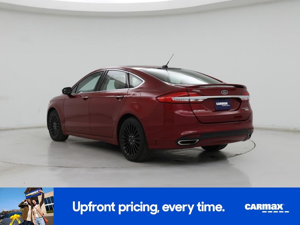 used 2017 Ford Fusion car, priced at $15,998