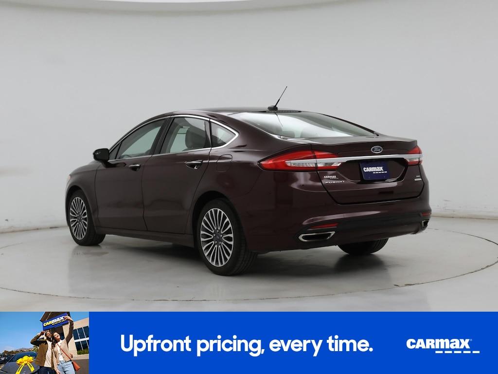used 2017 Ford Fusion car, priced at $13,998