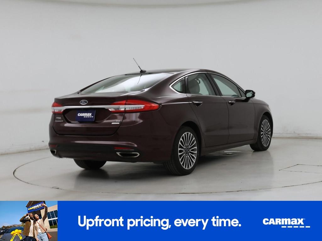 used 2017 Ford Fusion car, priced at $13,998