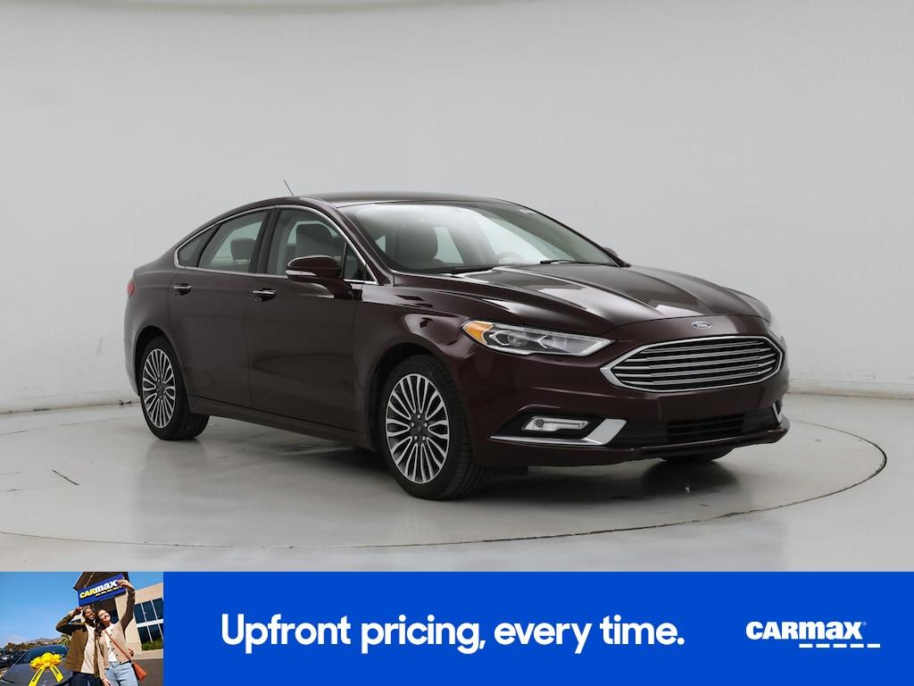 used 2017 Ford Fusion car, priced at $13,998