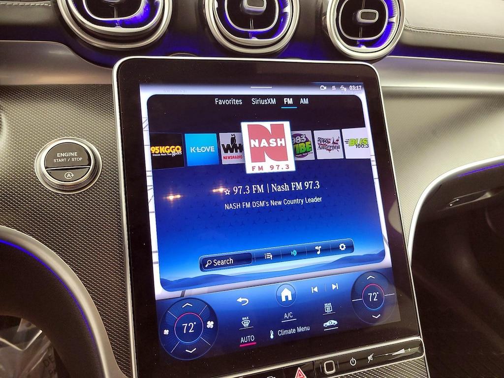 used 2023 Mercedes-Benz C-Class car, priced at $37,998