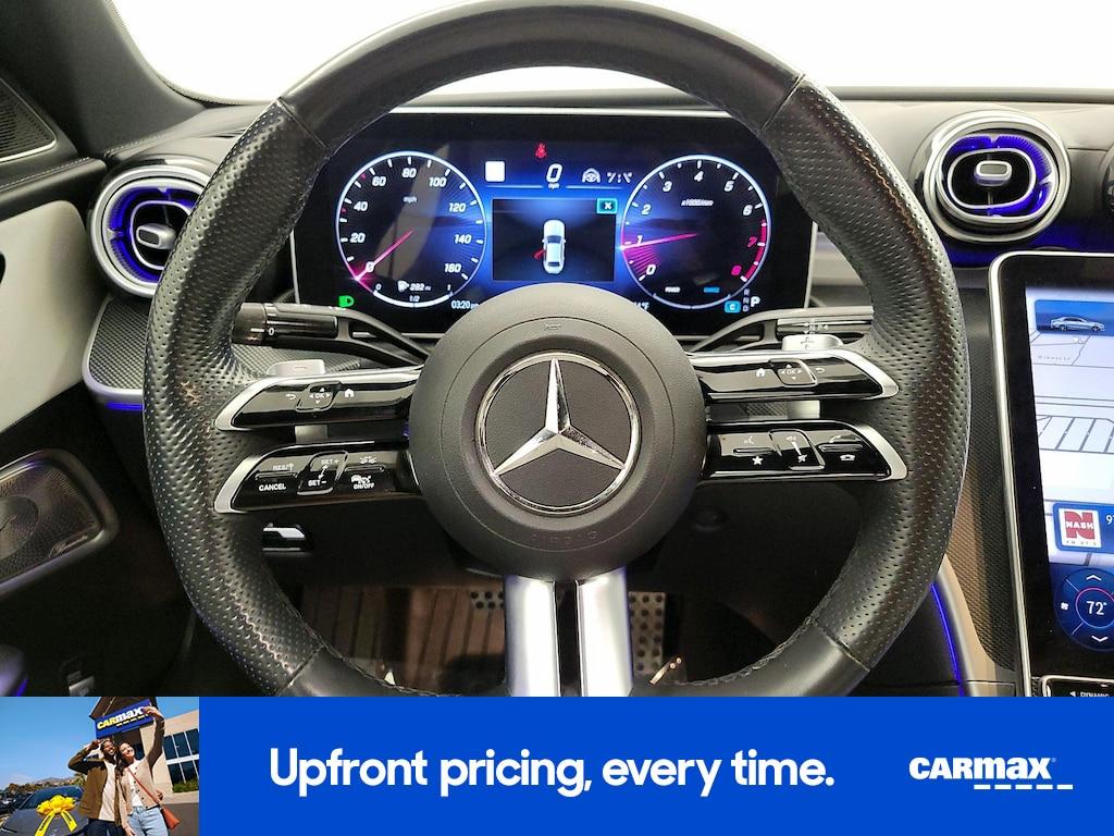 used 2023 Mercedes-Benz C-Class car, priced at $37,998