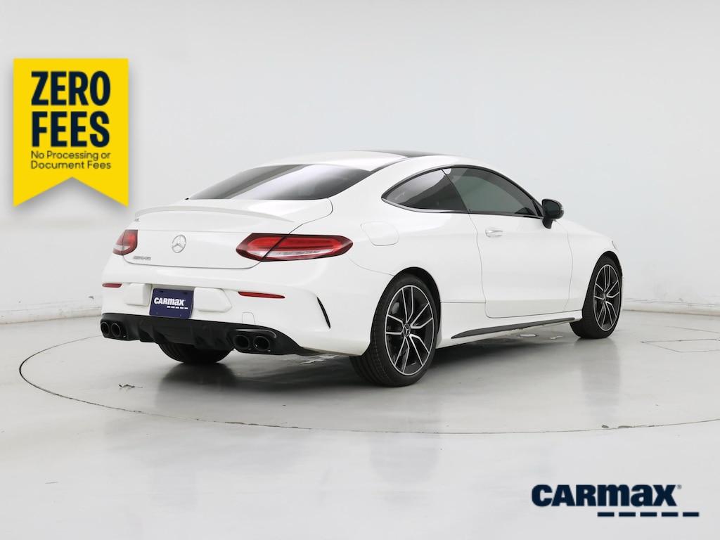 used 2021 Mercedes-Benz AMG C 43 car, priced at $39,998