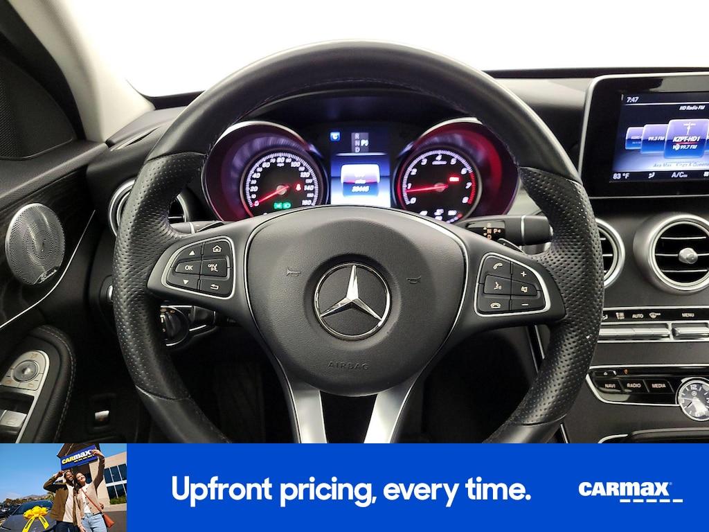 used 2017 Mercedes-Benz C-Class car, priced at $20,998