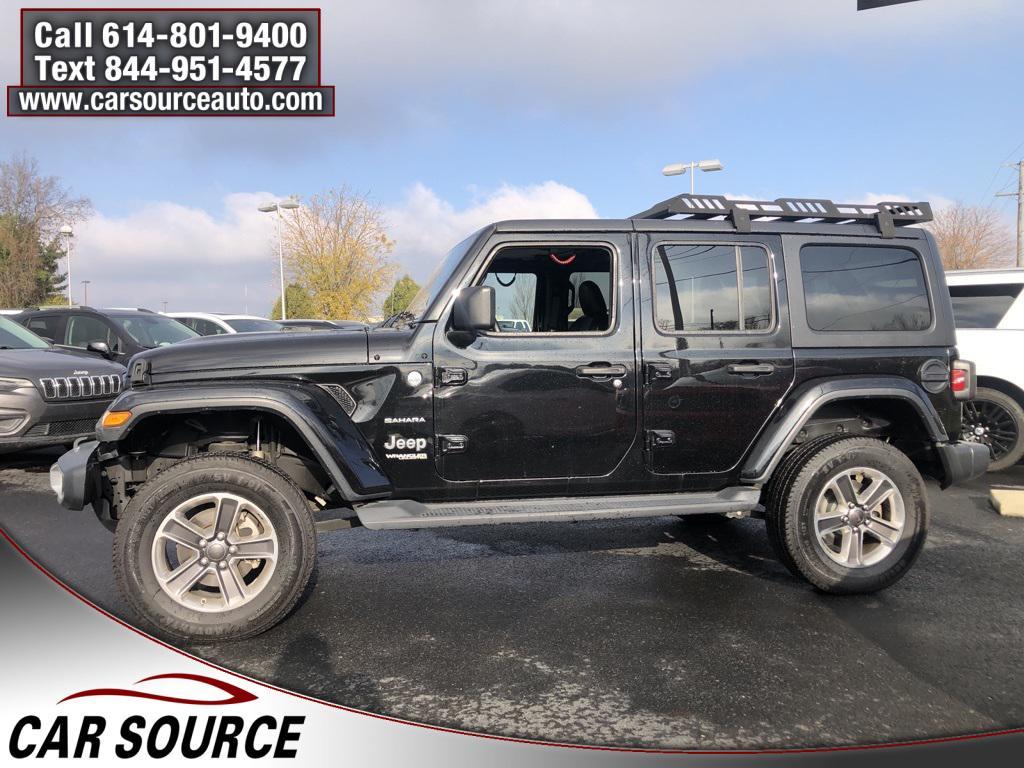 used 2020 Jeep Wrangler Unlimited car, priced at $24,450