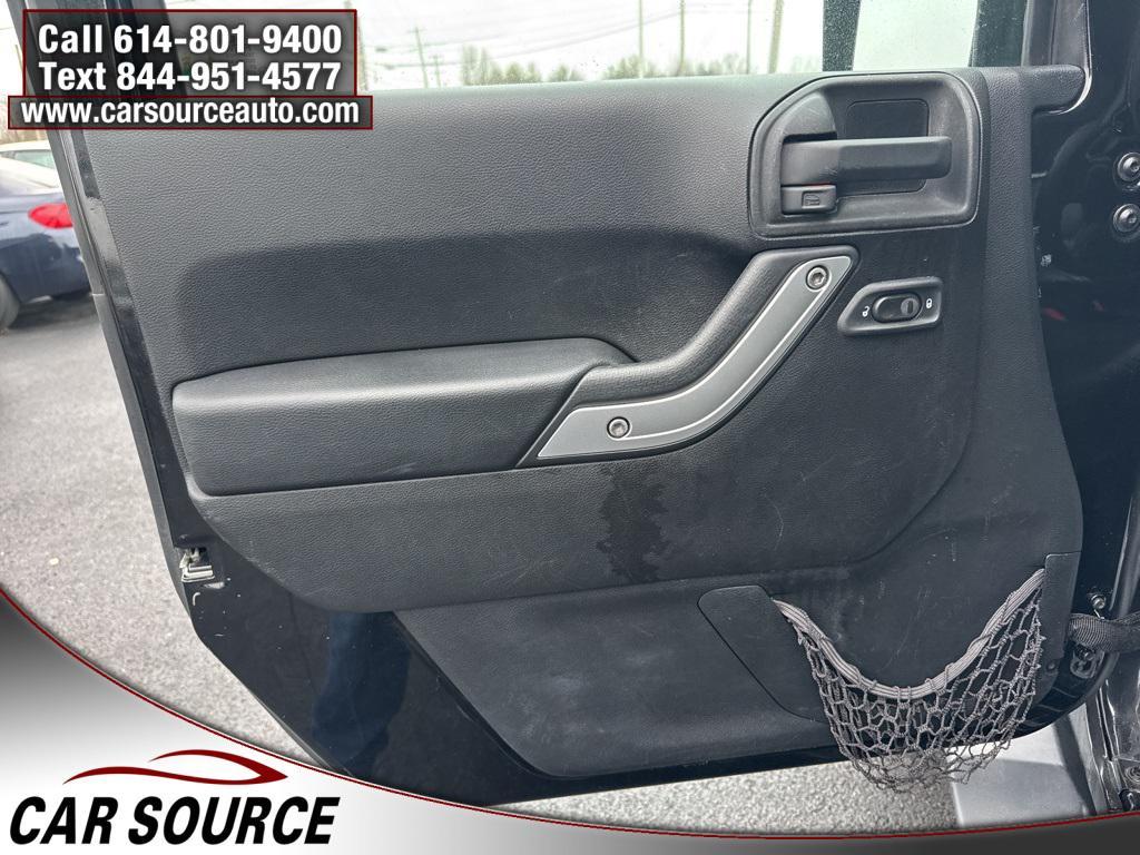 used 2013 Jeep Wrangler Unlimited car, priced at $17,450