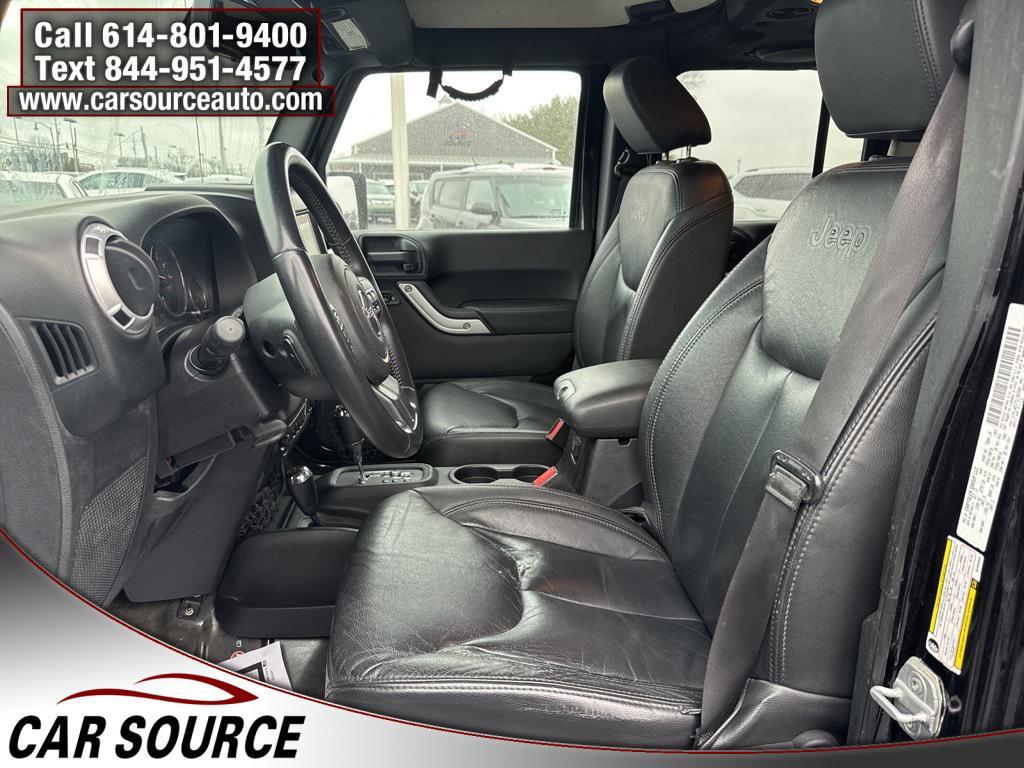 used 2013 Jeep Wrangler Unlimited car, priced at $17,450