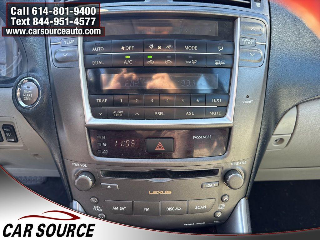 used 2007 Lexus IS 250 car, priced at $7,950