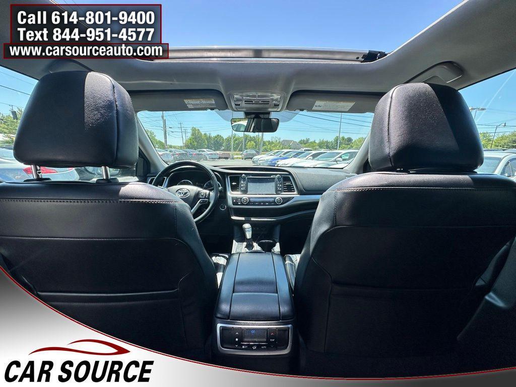 used 2017 Toyota Highlander car, priced at $19,848