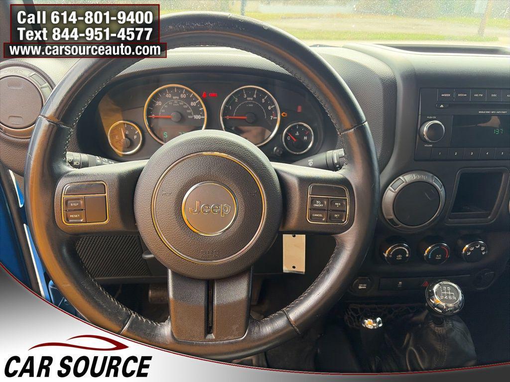 used 2015 Jeep Wrangler car, priced at $10,450