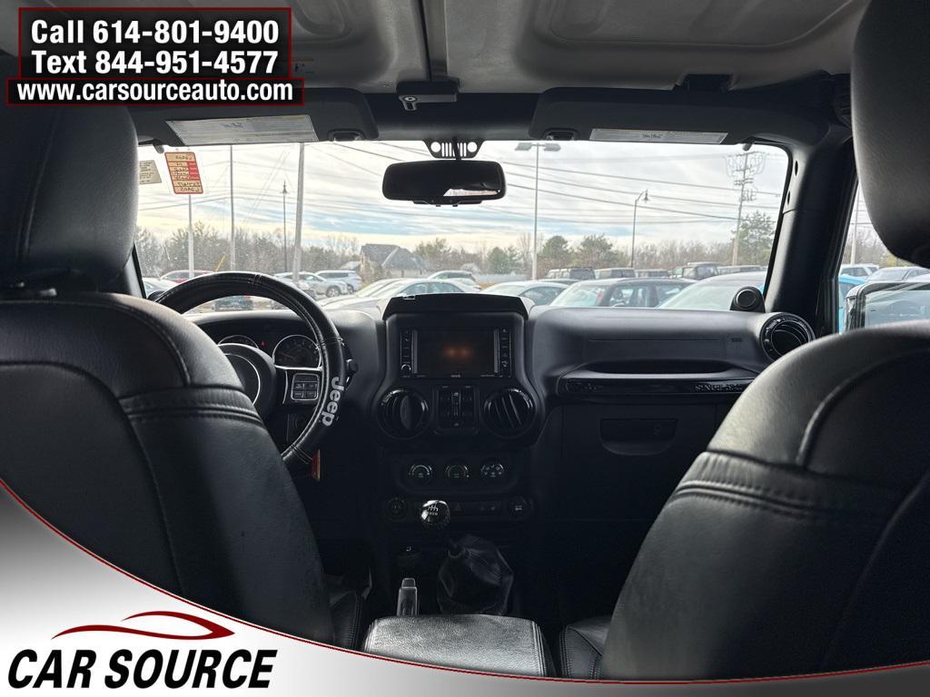 used 2014 Jeep Wrangler Unlimited car, priced at $15,995