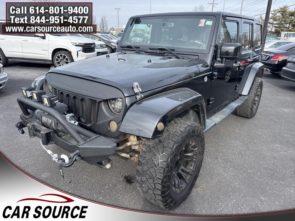 used 2014 Jeep Wrangler Unlimited car, priced at $15,995