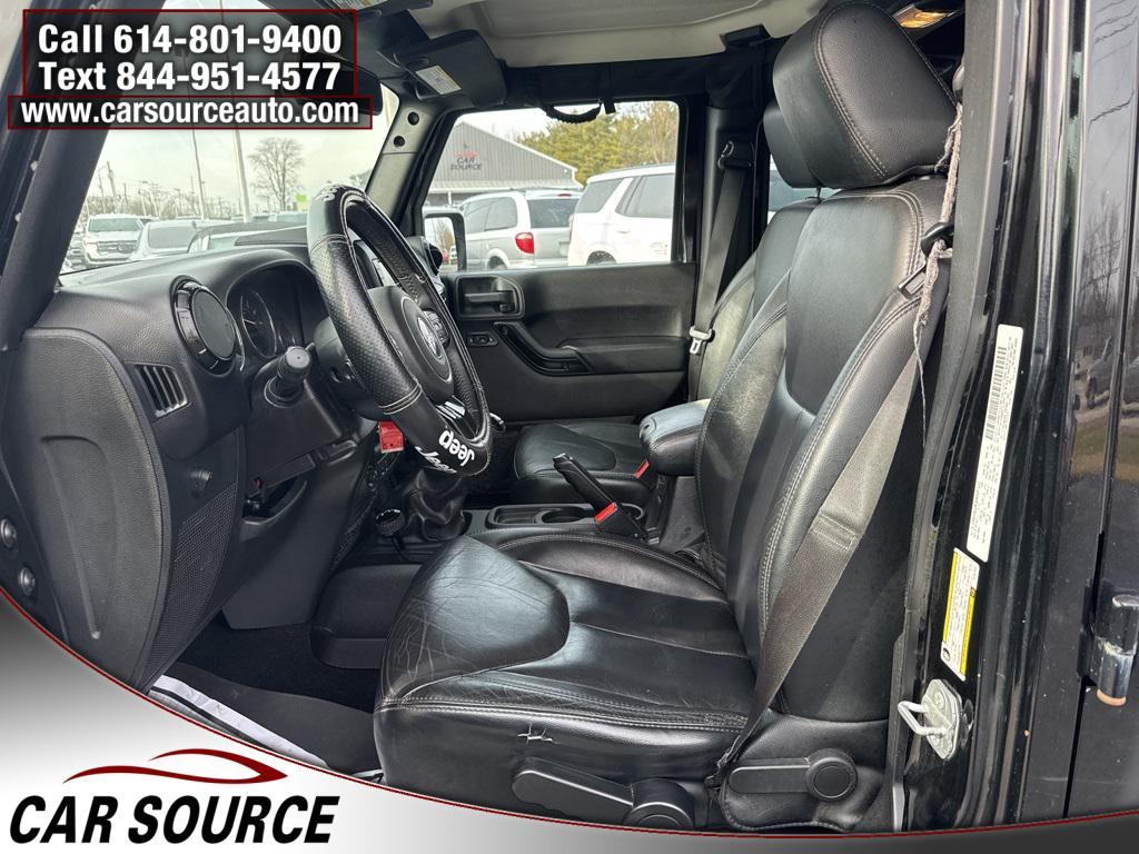 used 2014 Jeep Wrangler Unlimited car, priced at $15,995