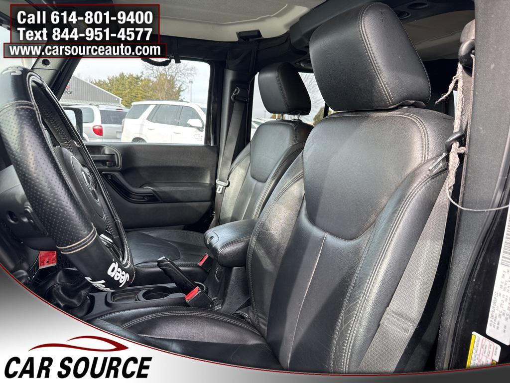 used 2014 Jeep Wrangler Unlimited car, priced at $15,995