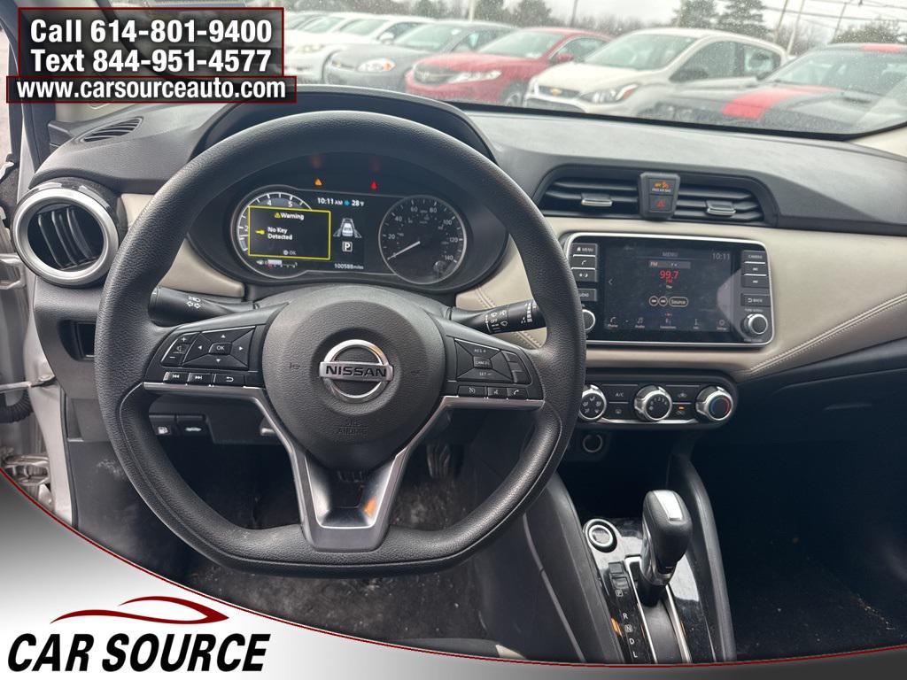 used 2020 Nissan Versa car, priced at $9,450