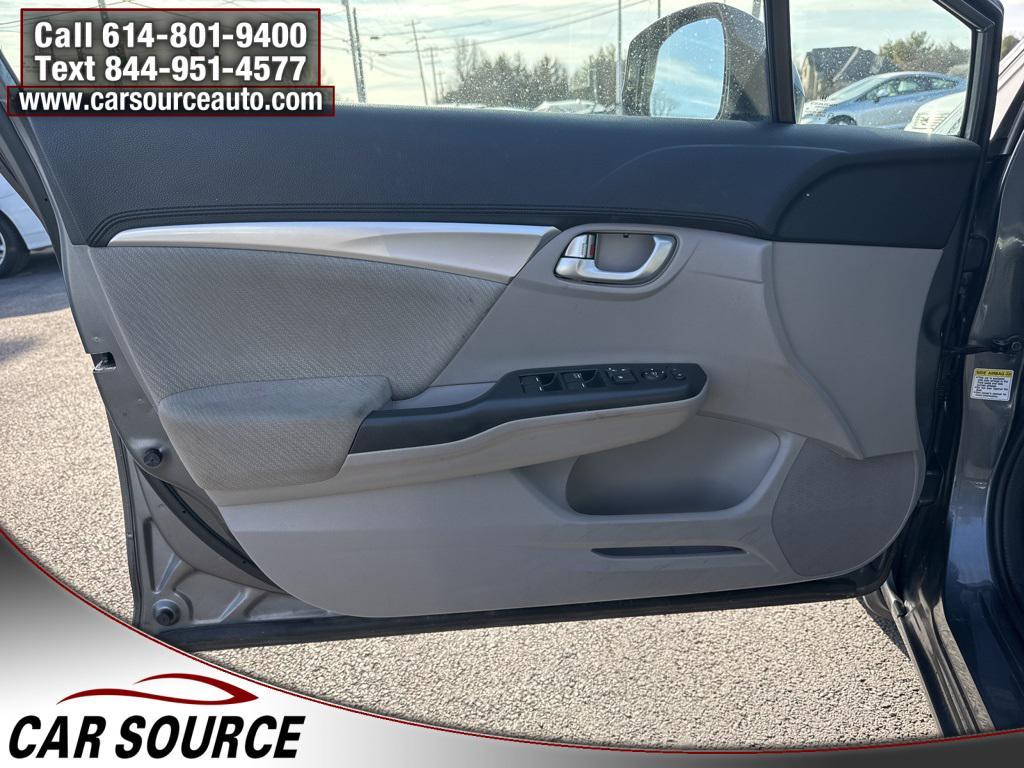 used 2013 Honda Civic car, priced at $6,450