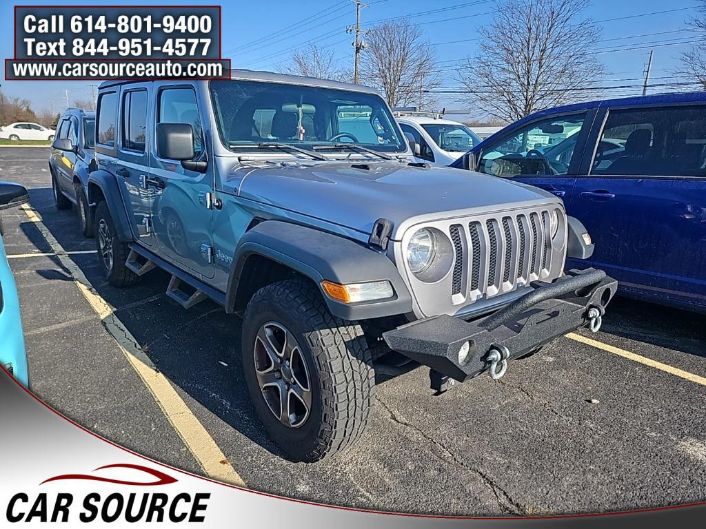 used 2018 Jeep Wrangler Unlimited car, priced at $15,450